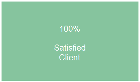 100% satisfied client
