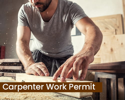 Canada work permit for Carpenter