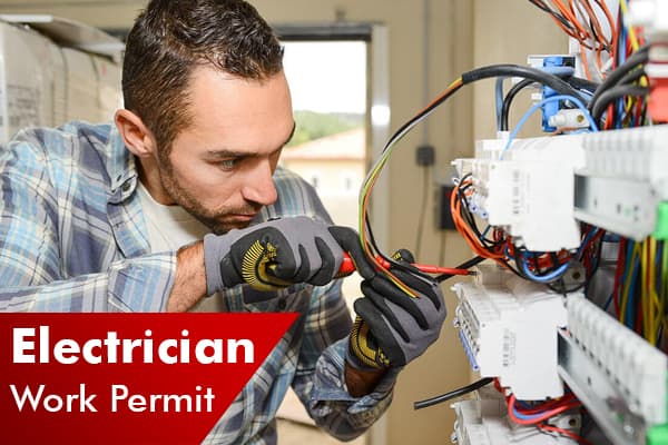 electrician work permit