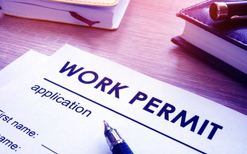 Apply for work permit Canada